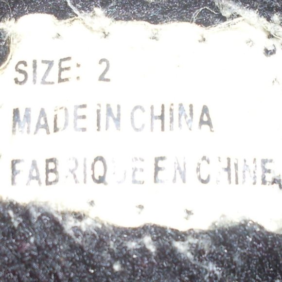 MOUNTAIN RIDGE | Girls Ankle Boots Black Size 2 - Picture 6 of 9